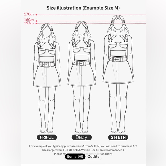 High Waist Denim Skirt |The color is blue and size is medium | Shein - Picture 13 of 13